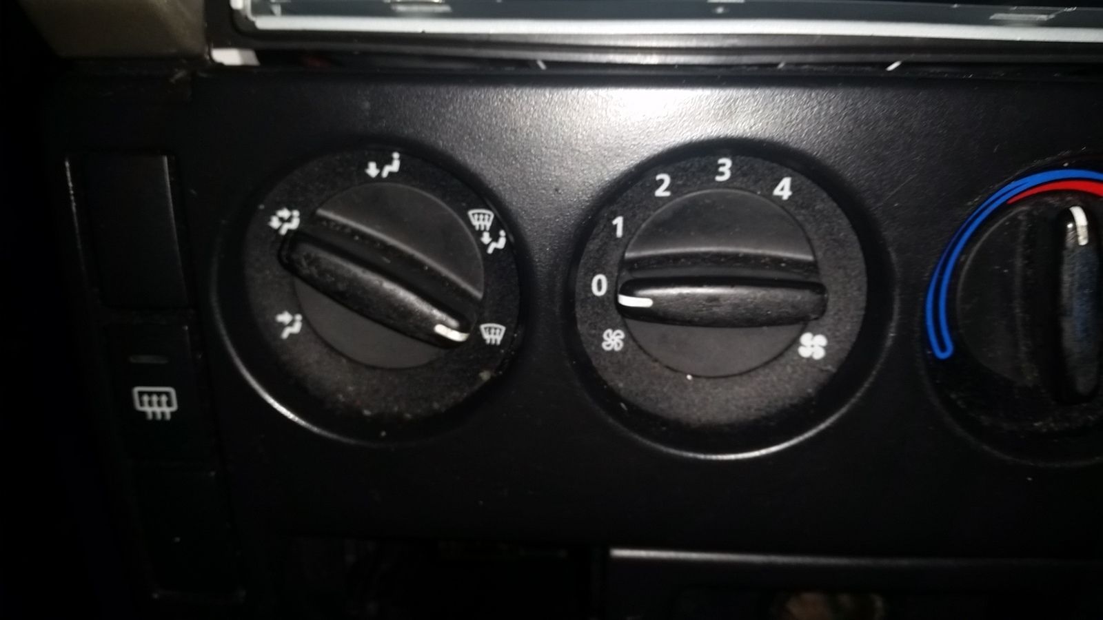 Heater control lights  Vauxhall Corsa E Forum