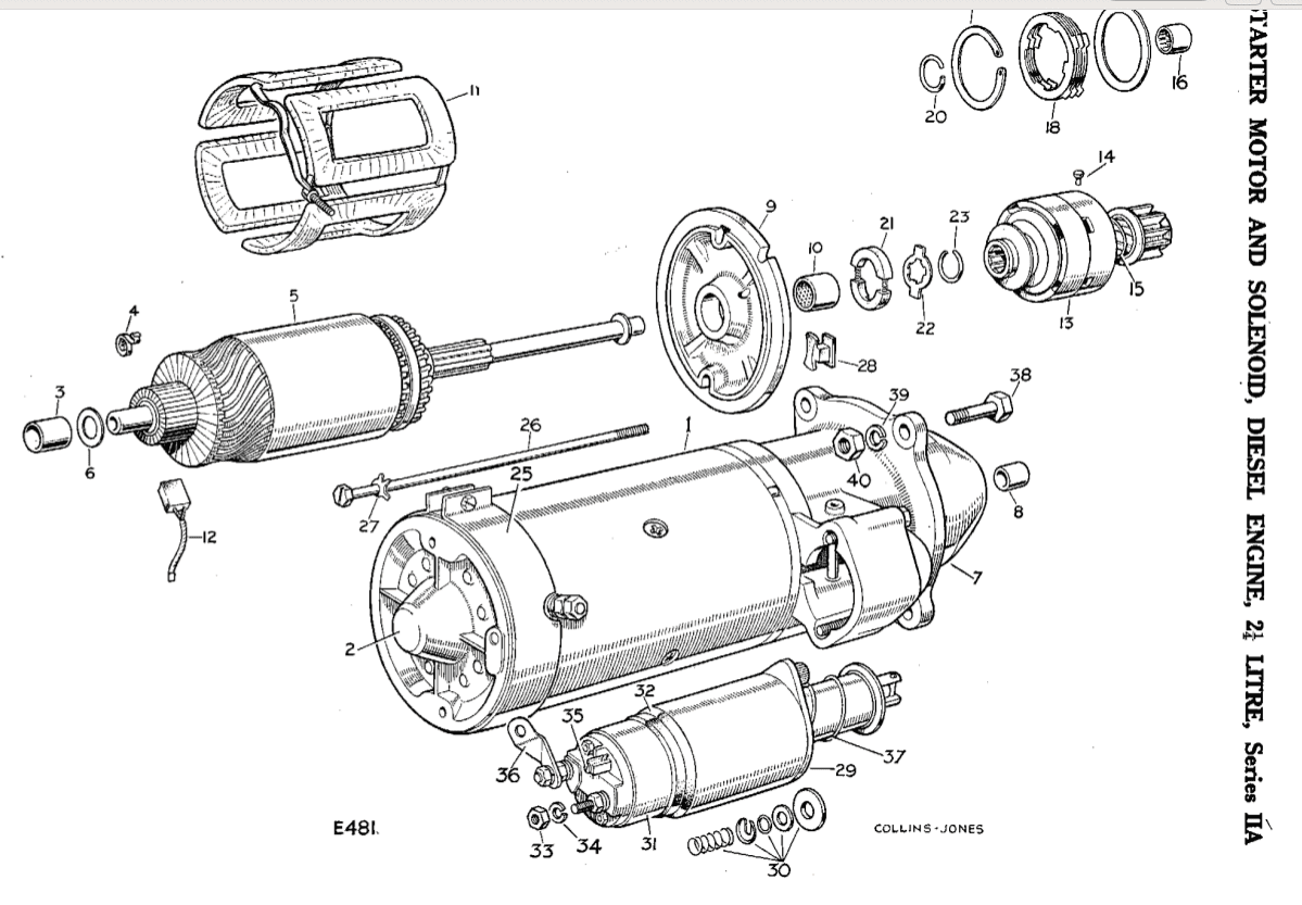 1965 series 2a starter motor parts diagram.png