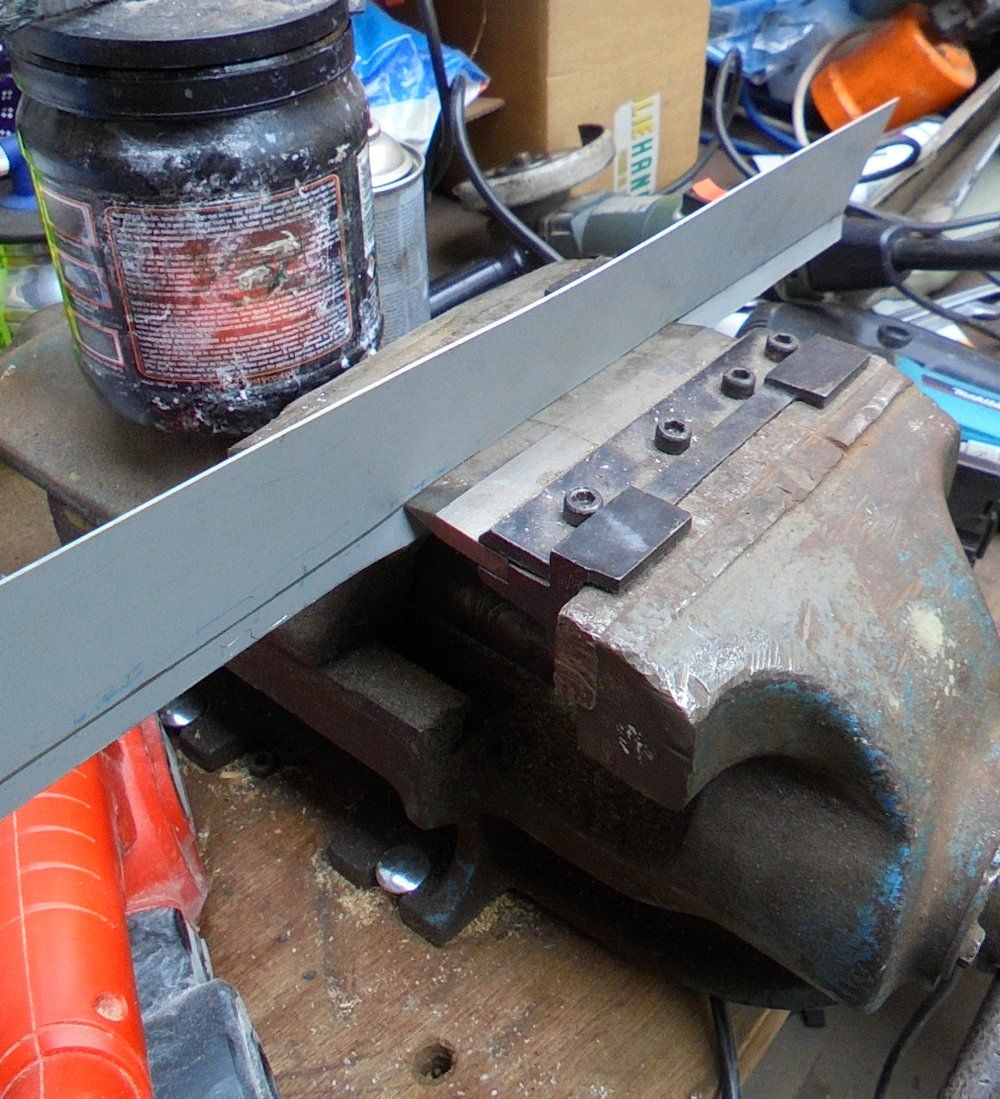 1965 series 2a station wagon bulkhead making gutter piece5.JPG