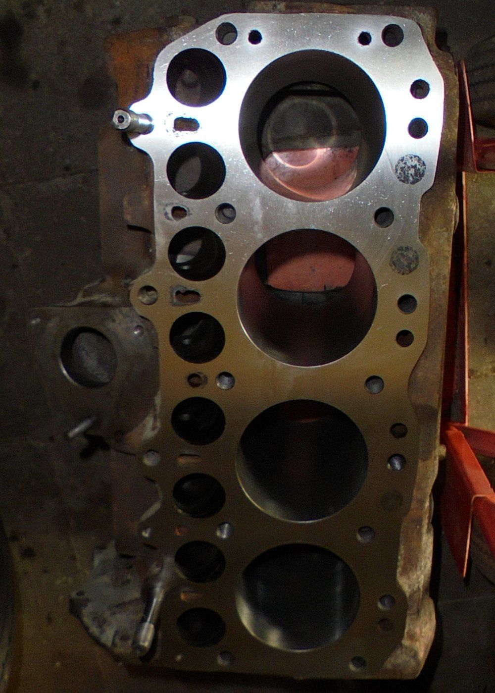 1965 series 2a station wagon engine block after machining1.JPG