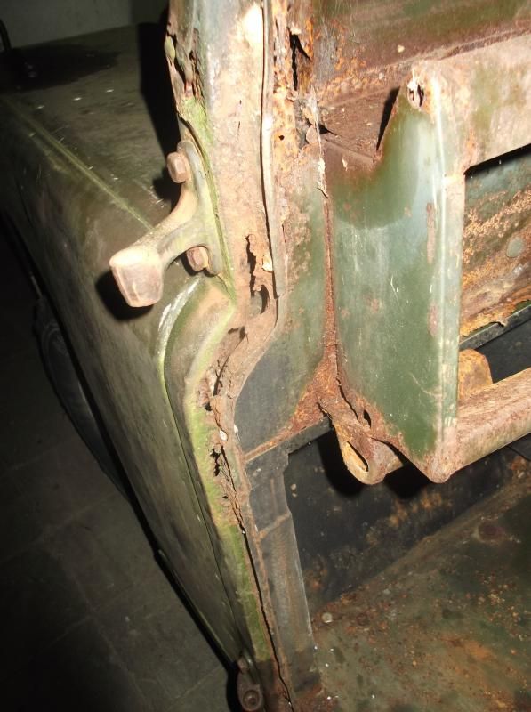 1965 series 2a station wagon front bulk head lhs damage1.JPG