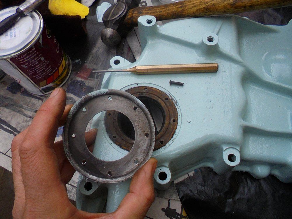 1965 series 2a station wagon front crankshaft mud shield4.JPG