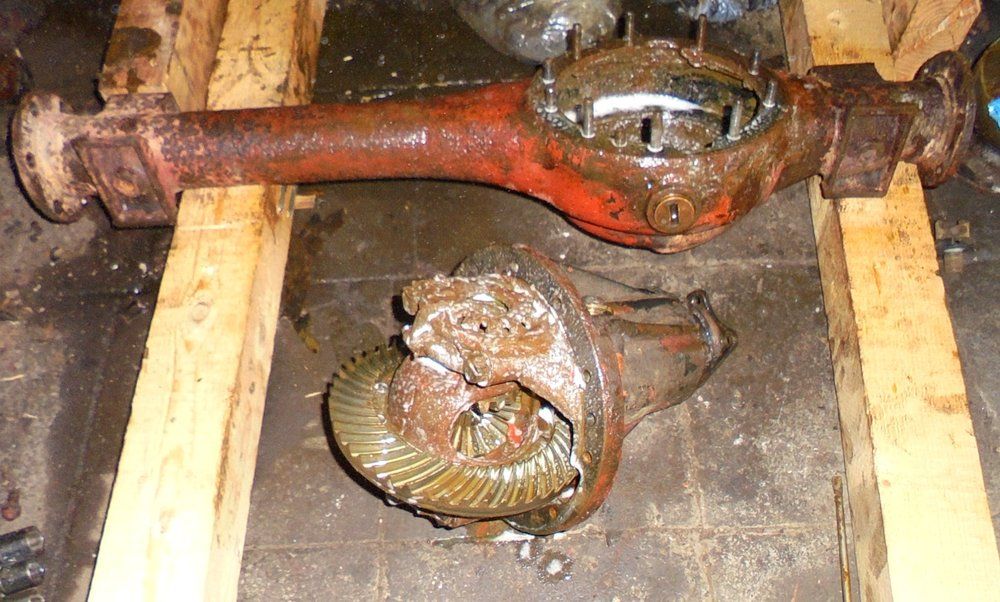 1965 series 2a station wagon front differential removed3.JPG