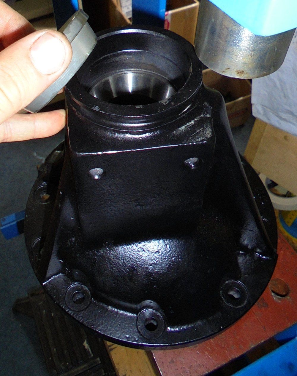 1965 series 2a station wagon replacement front differential fitting small pinion bearing.JPG