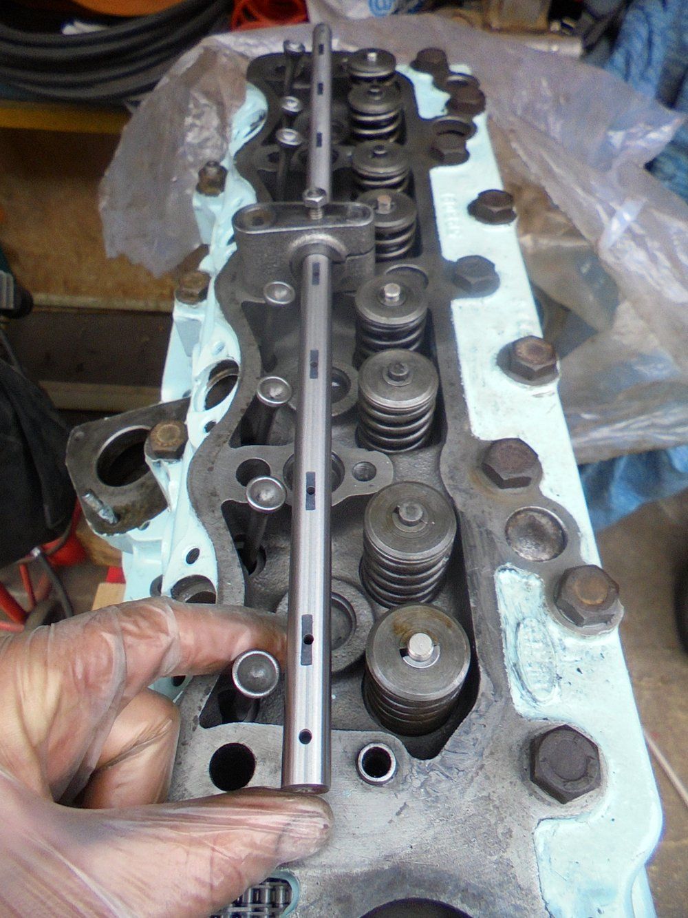 1965 series 2a station wagon rocker shaft psoition two.JPG