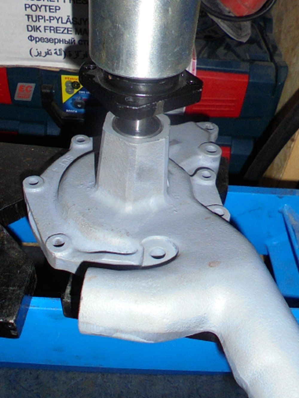 1965 series 2a station wagon water pump assembly6.JPG