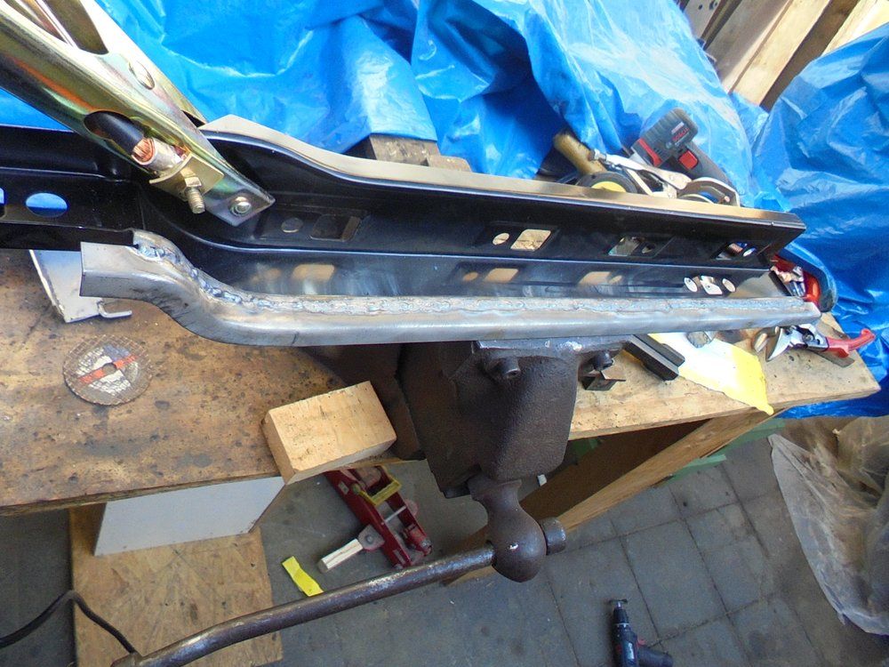 1965 series 2a station wagon welding door seal gutter on the other A post.JPG