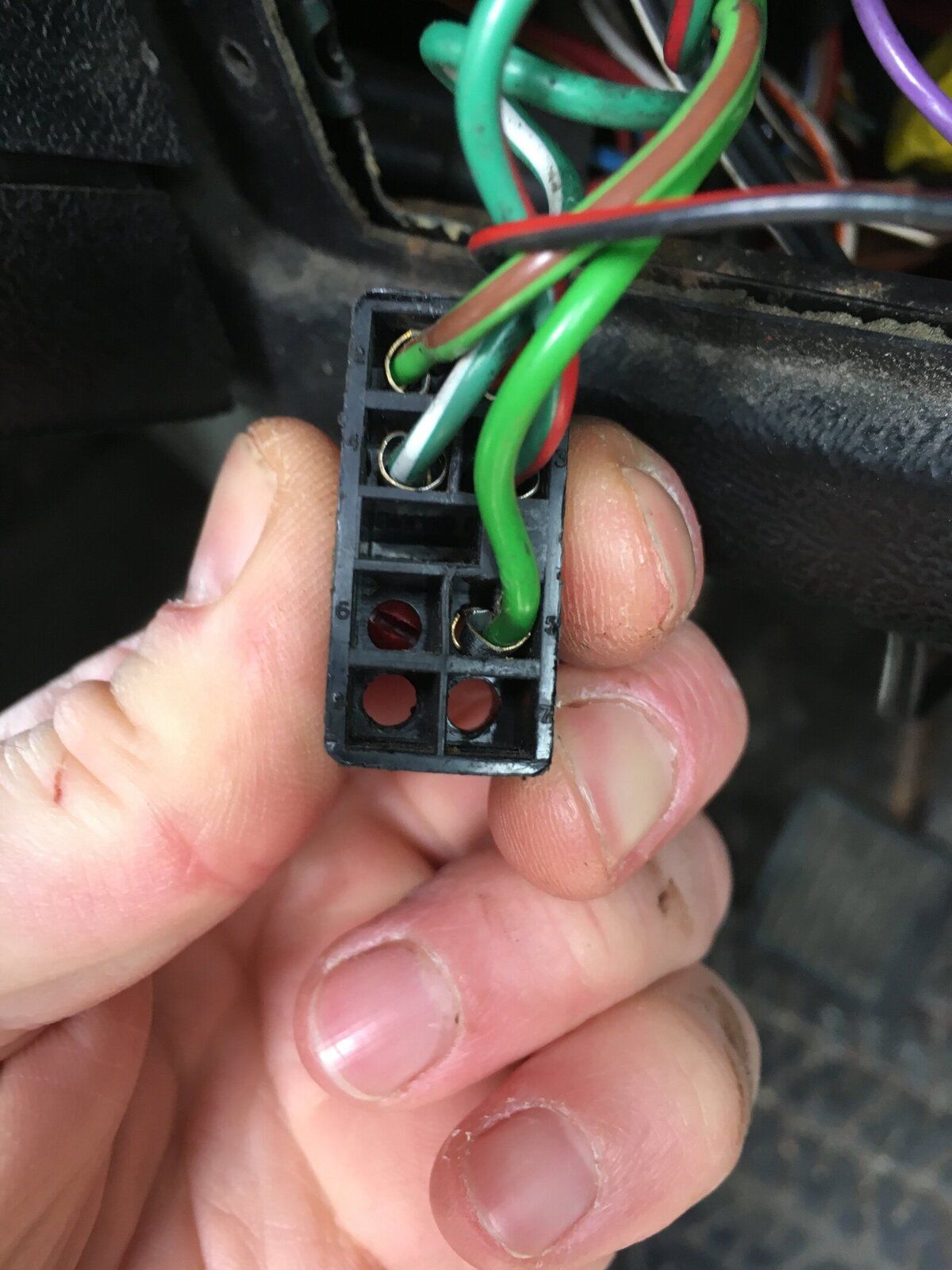 Hazard light connectors.JPG