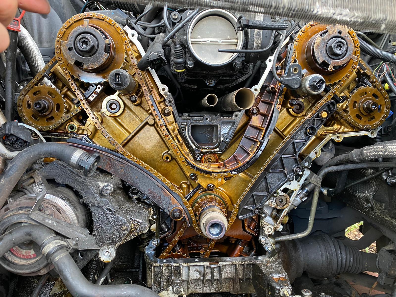 Range rover l322 timing on sale chain replacement