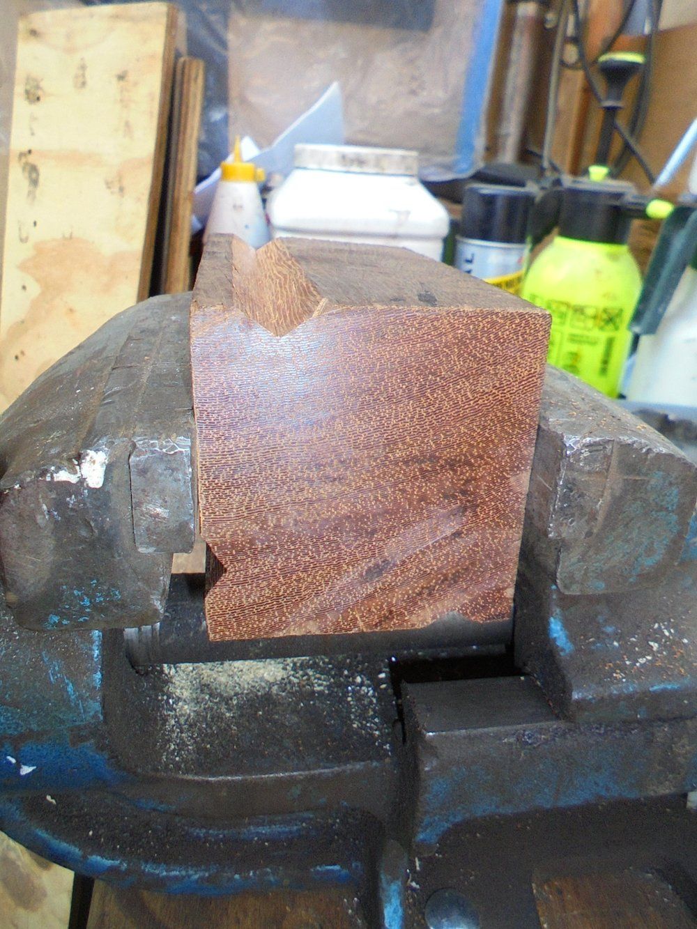 Making wooden hammer form2.JPG