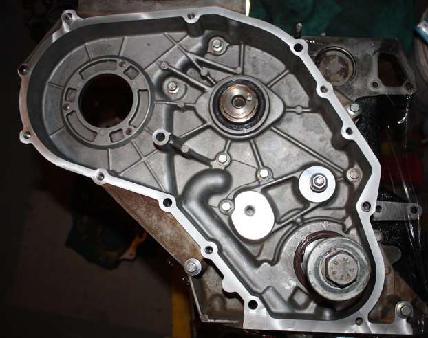 Rear timing cover fitted.jpg