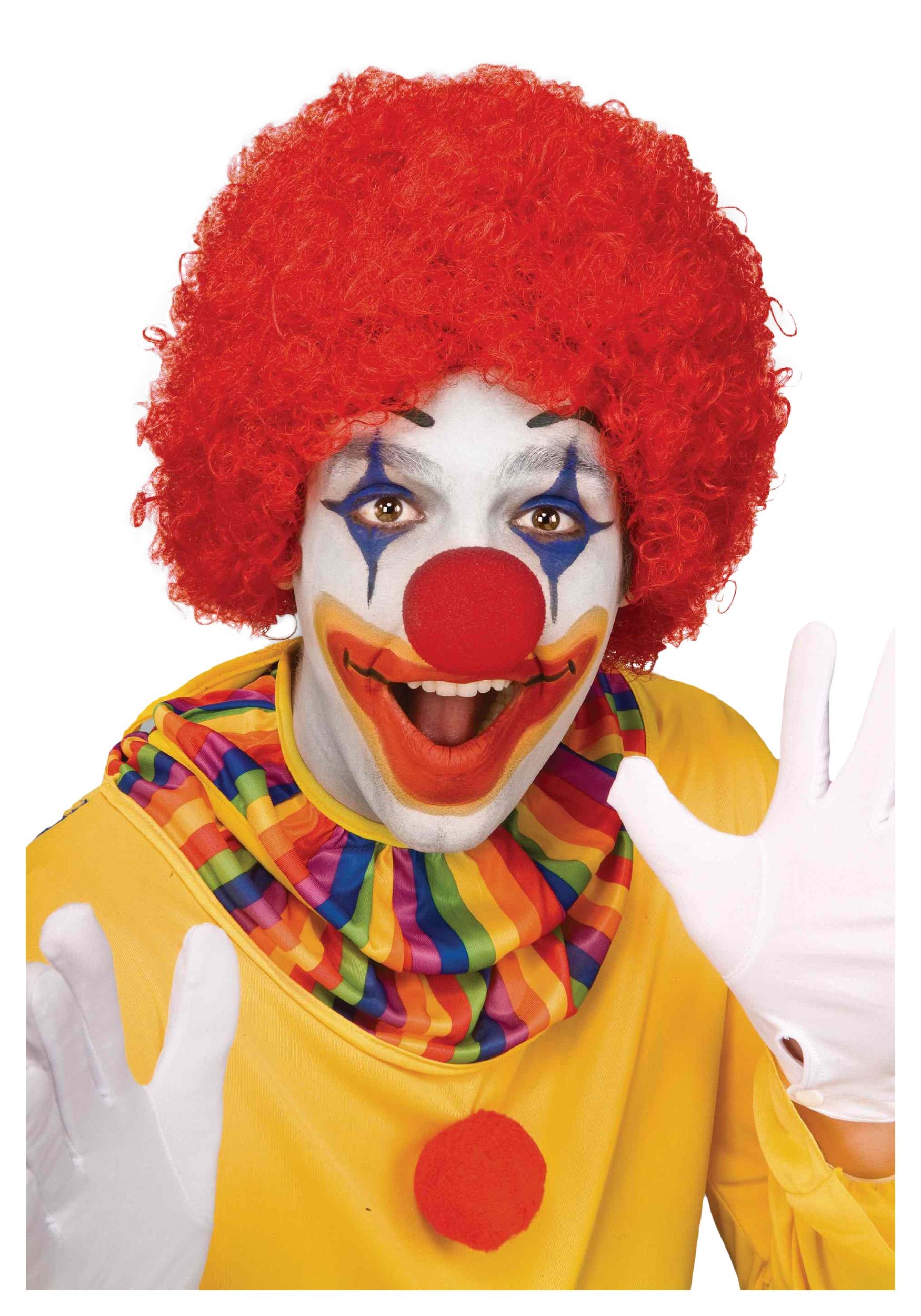 Cara payaso pintada