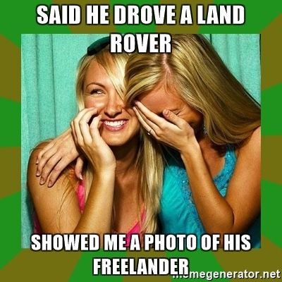 Said he drove a Land Rover Showed me a photo of his ___.jpg