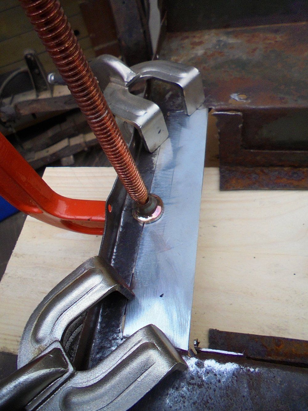 1965 series 2a station wagon battery tray first repair7.JPG