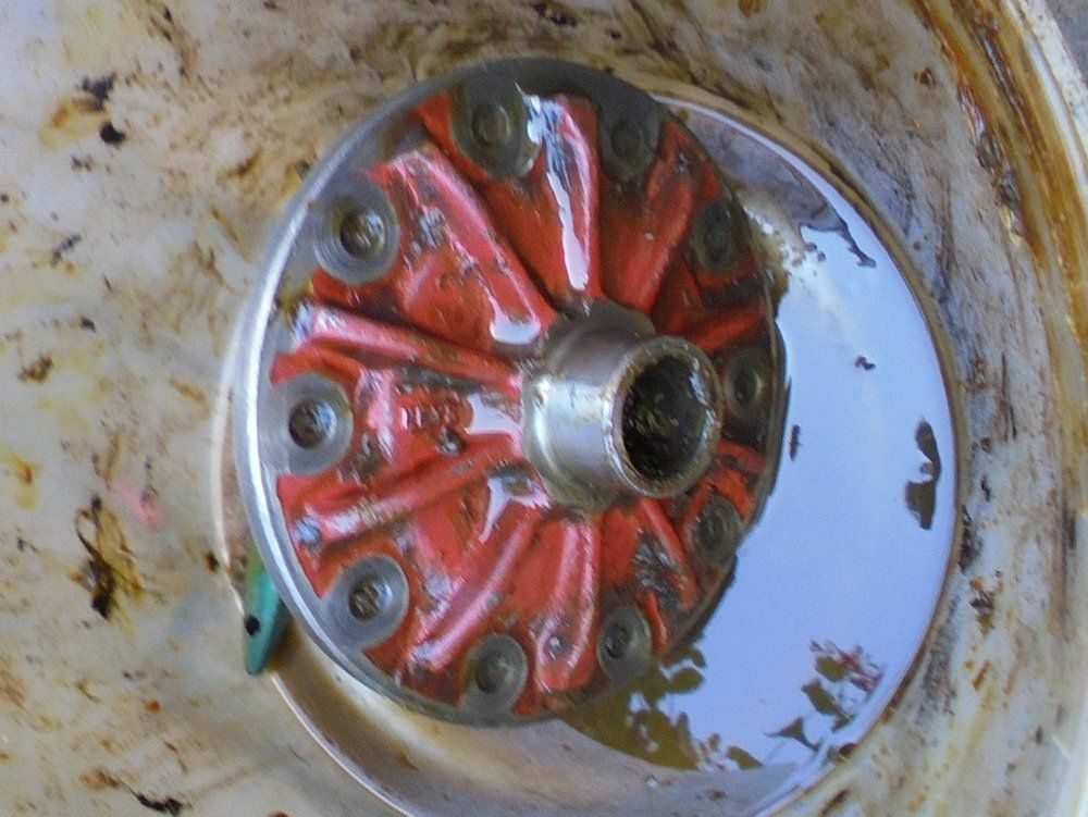 1965 series 2a station wagon degreasing new differential cage2.JPG