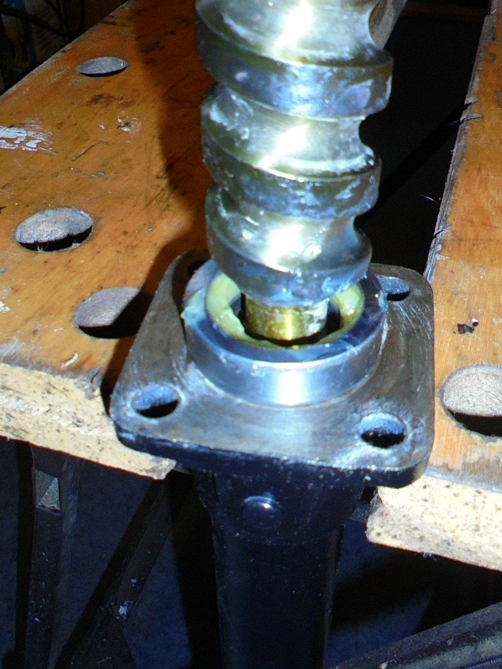 1965 series 2a station wagon steering box fitting inner shaft bearings1.JPG