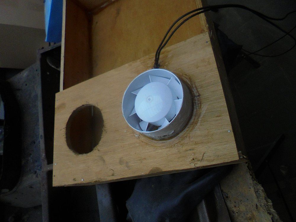 Big sand blasting cabinet filter housing2.JPG