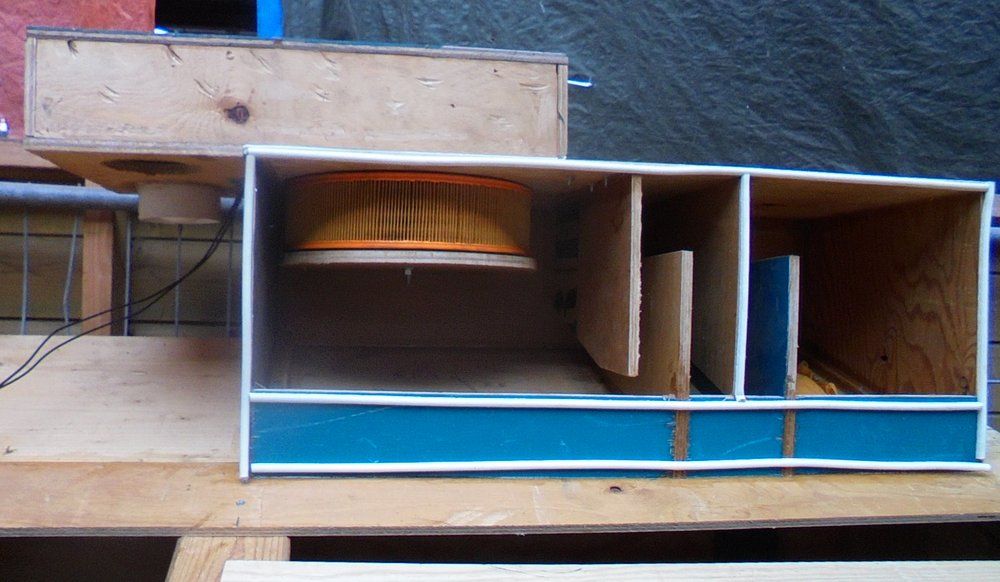Big sand blasting cabinet filter housing4.JPG