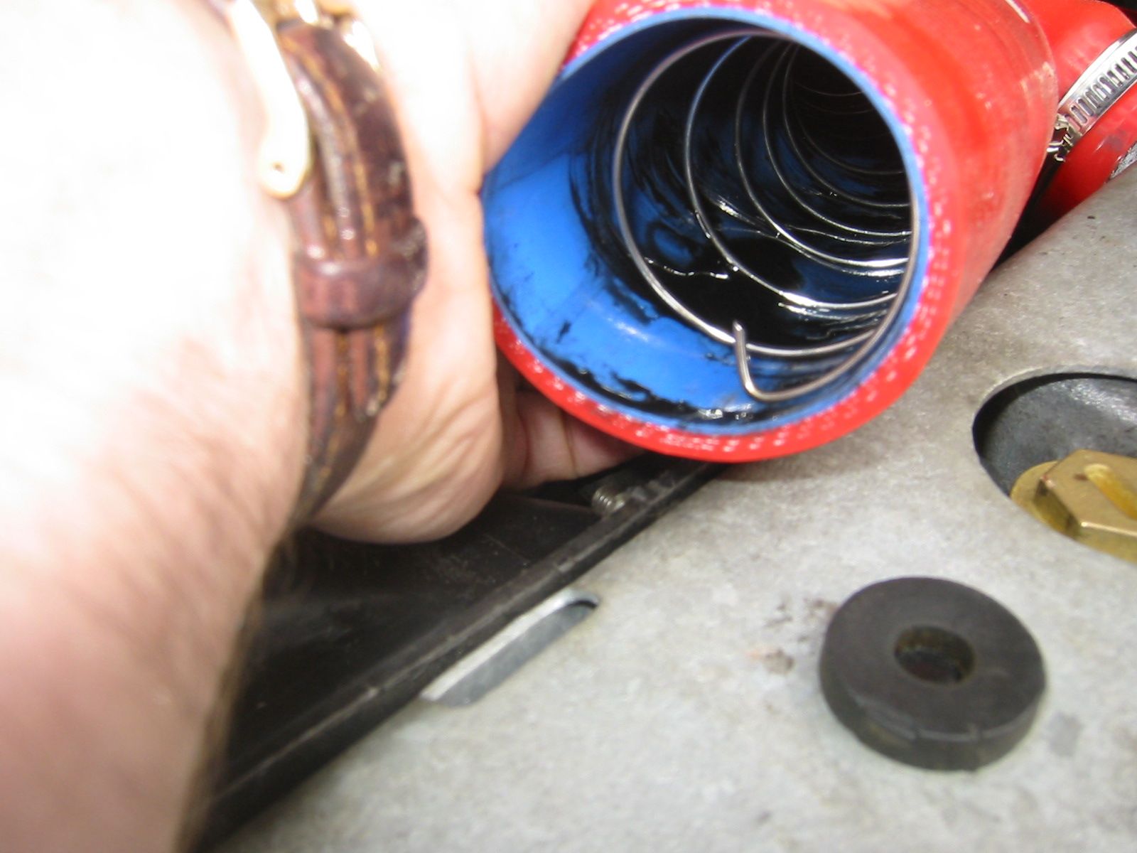 IC to Inlet Manifold Pipe after 650 miles.JPG