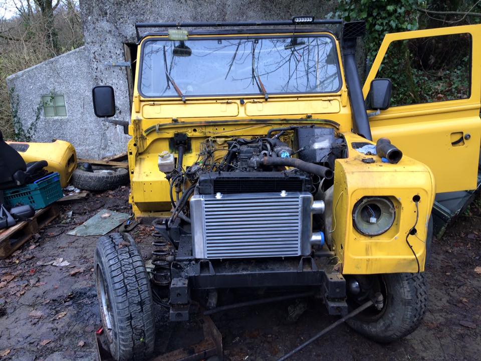 yellow 90 intercooler placed on.jpg